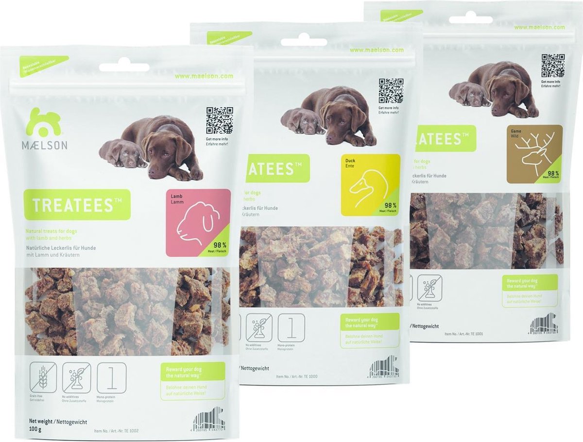 Gezonde Hondensnacks (Lam) 100gr (100% natuurlijk)