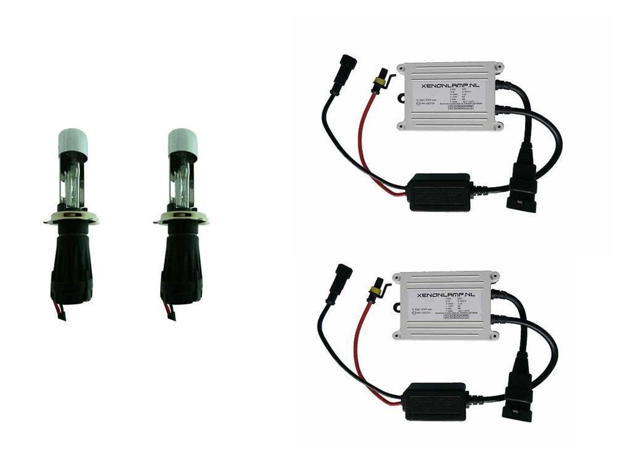 H4 Bi-Xenon 8000k R-lamp X-Line Xenon ombouwset
