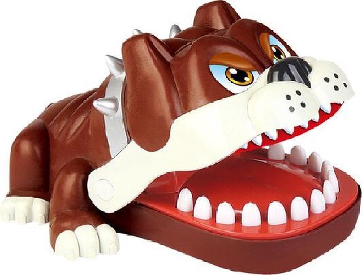 Bijtende Hond - Drankspel - Hond met Kiespijn - Hond Tandenspel - Hond spel - Hond