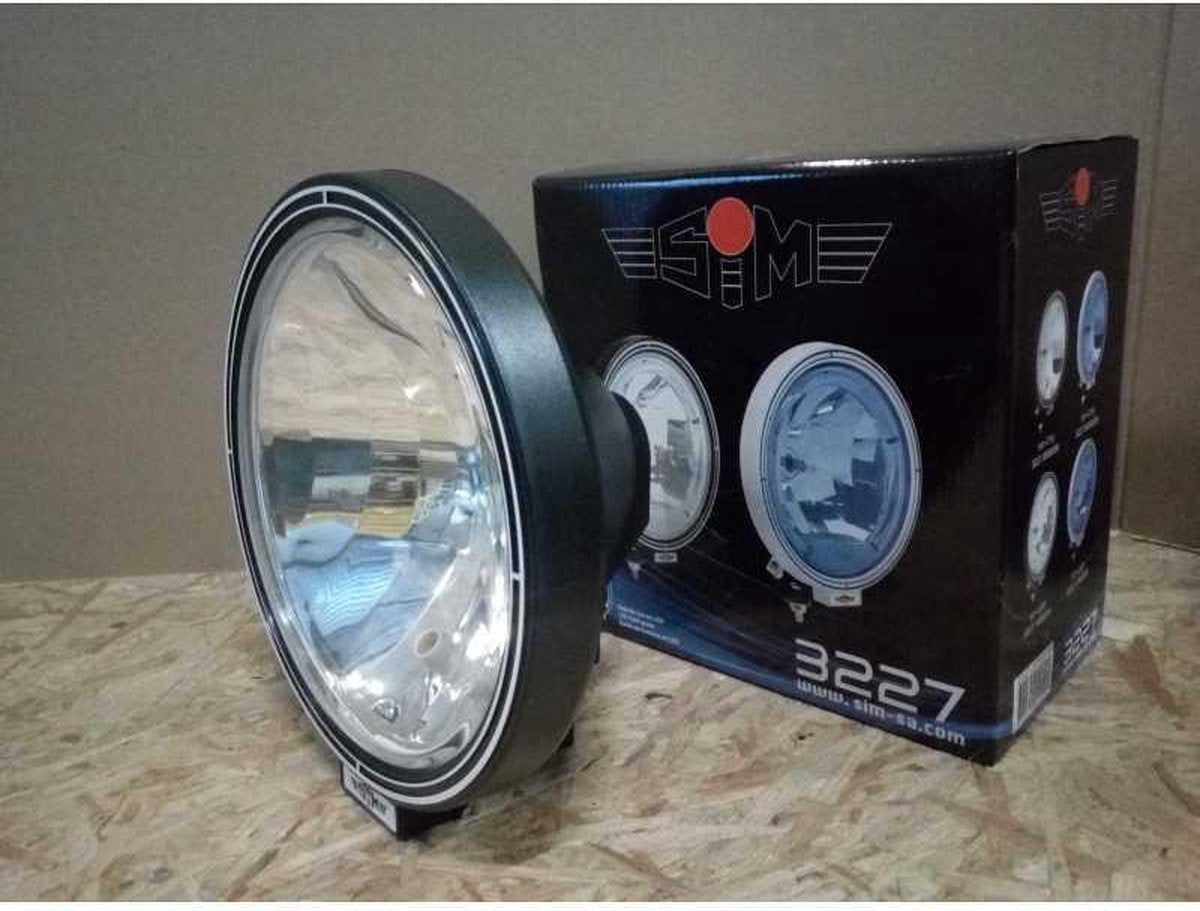 SIM 3227 - auto verlichting - blank zilver - 12 & 24 Volt