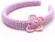 Naturezoo Haarband Vlinder Paars/roze