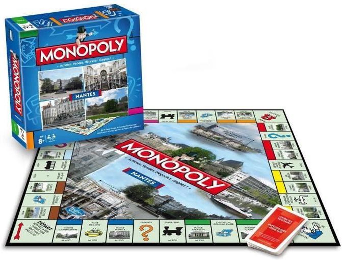 MONOPOLY Nantes - Jeu de societé - Version française