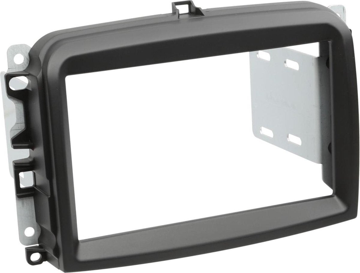 2-DIN Paneel Fiat 500L 2012-2019 Kleur: Zwart