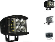 AngryMoose DOUBLE 5   2'' wide spot - SideShooter - LED lampen - verstraler - zwart - 9-32 volt
