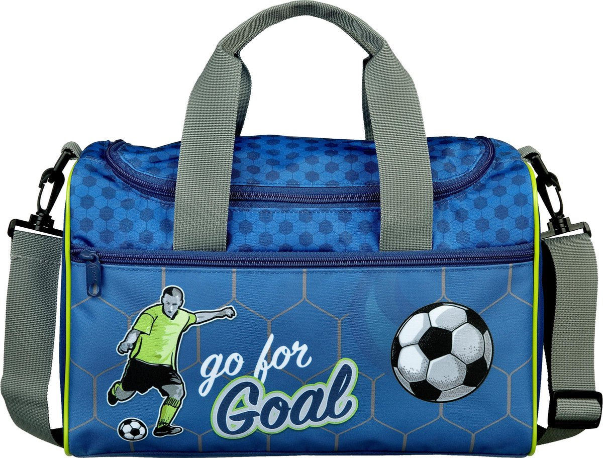 Sporttas - Voetbaltas - Gymtas - Go For Goal Voetbal - Kids - Blauw