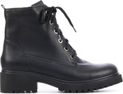 Waldlaufer Vrouwen Leer   / Laarzen / Damesschoenen 716801 - Zwart - maat 40