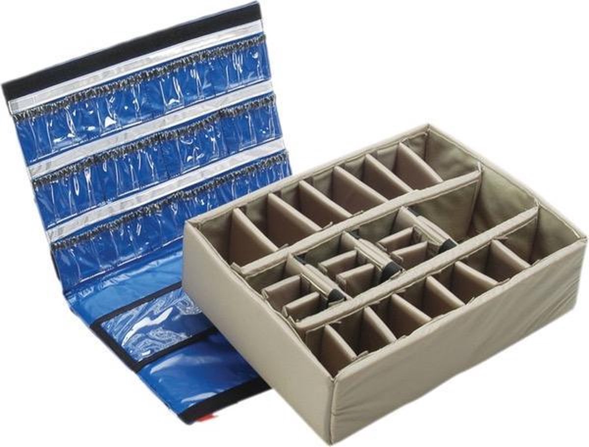Peli EMS indeling voor Peli Case 1500