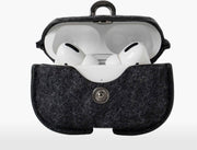 Oakywood AirPods Pro Hoesje - Merino Wol Vilt - Antraciet