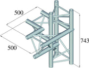 ALUTRUSS TRILOCK 6082AC-44 4-Way Piece / left