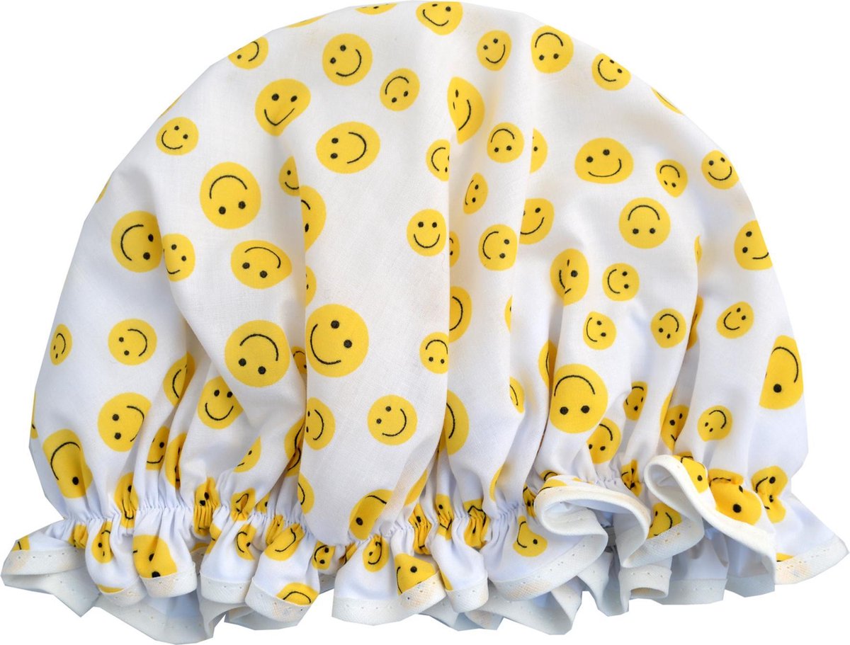 Vagabond Traditionele Engelse Douchemuts - Smiley Face
