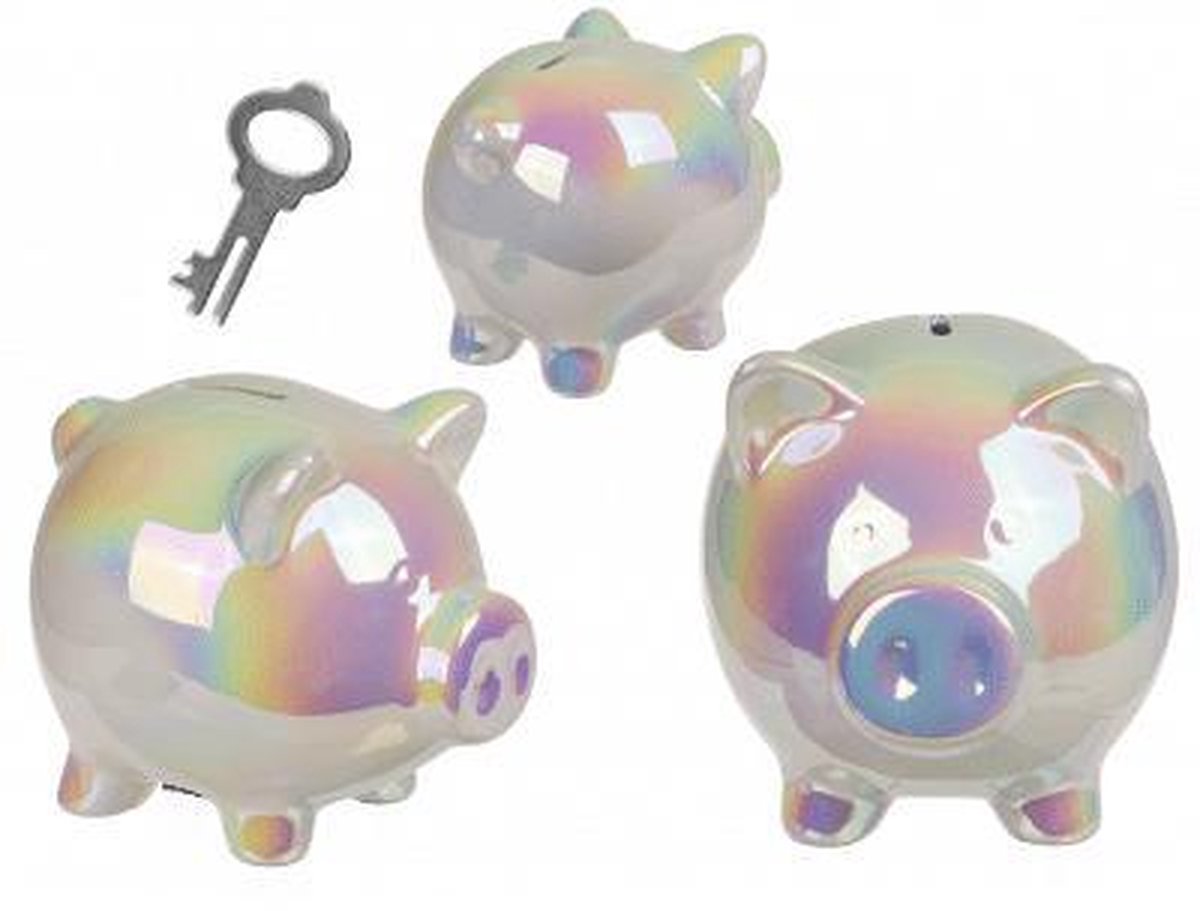 Shiny Piggy Spaarpot Met Slot
