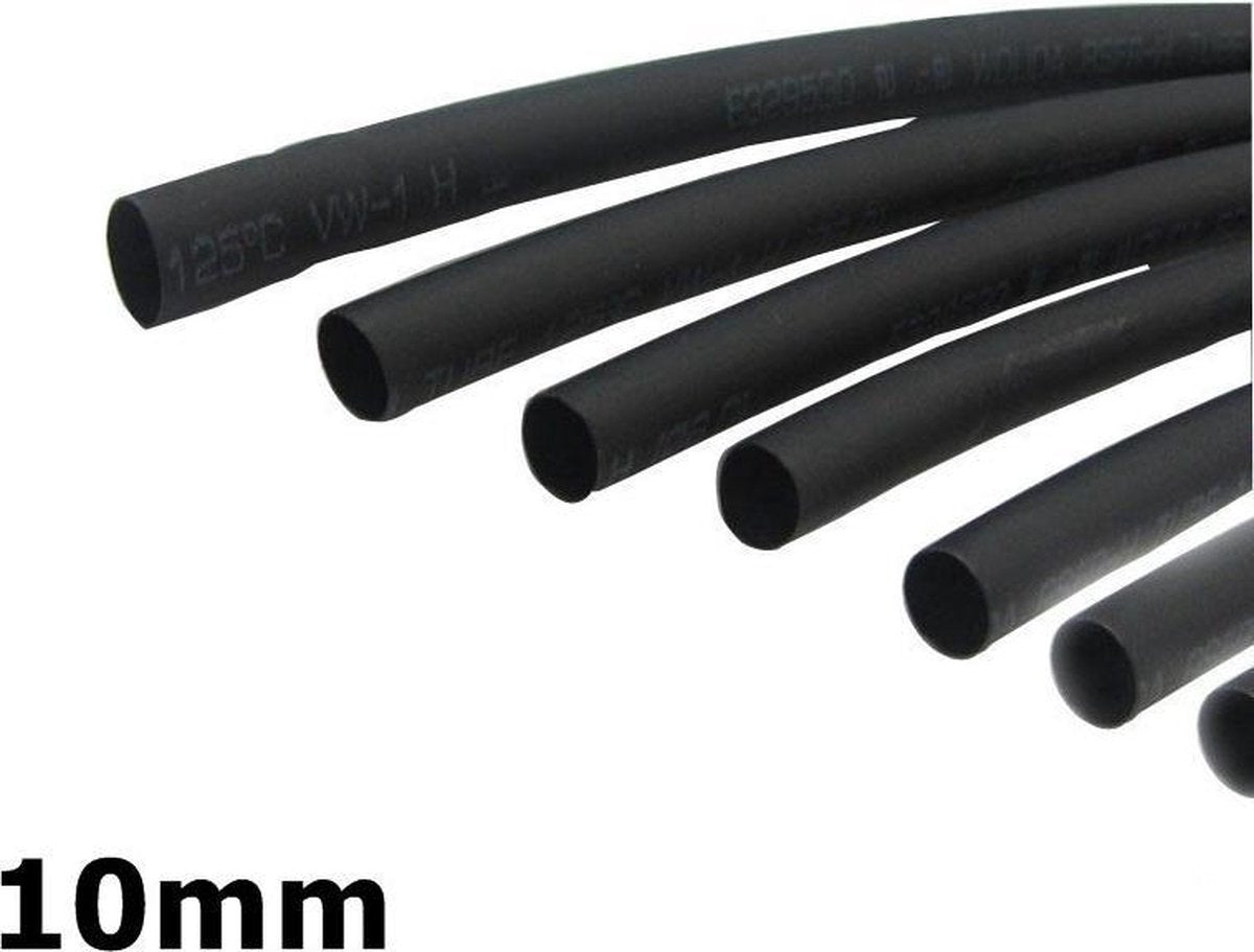 5 Meter 10mm - Krimpkous Warmkrimp Heat Shrink Heatshrink