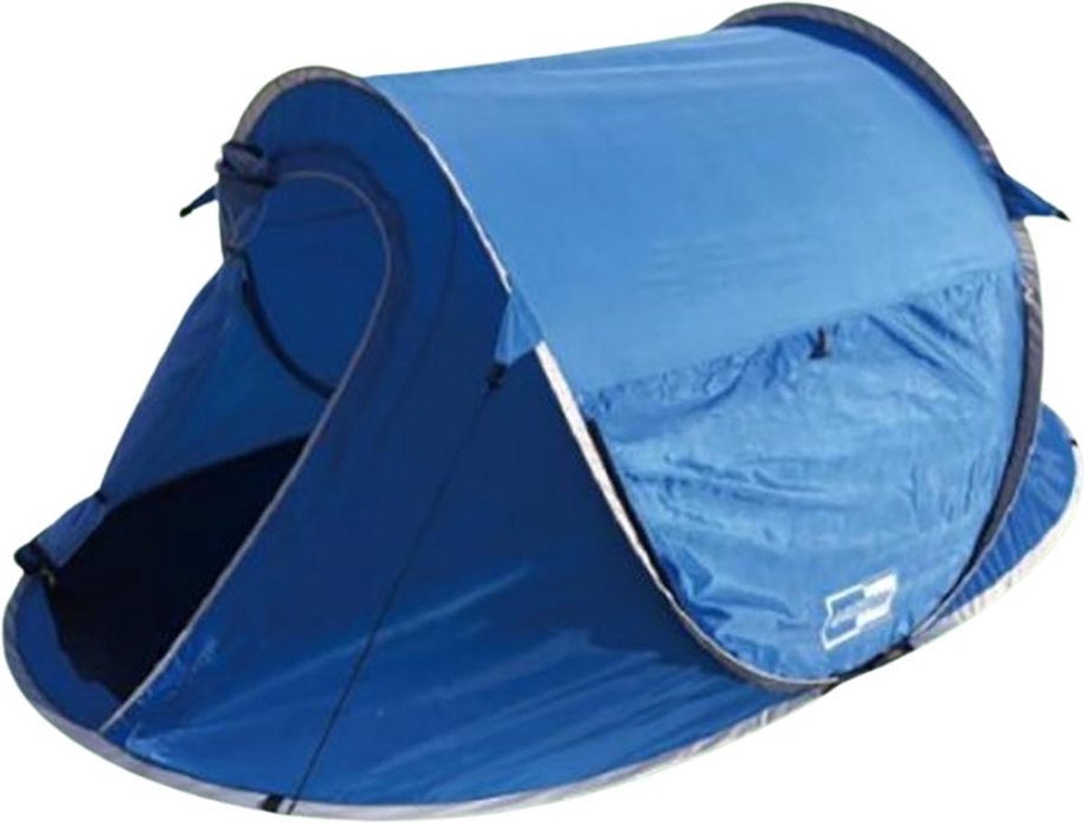 Orange85 2 Persoons Pop Up Tent - Blauw - 220 x 130 x 95 cm - Kamperen - Festival