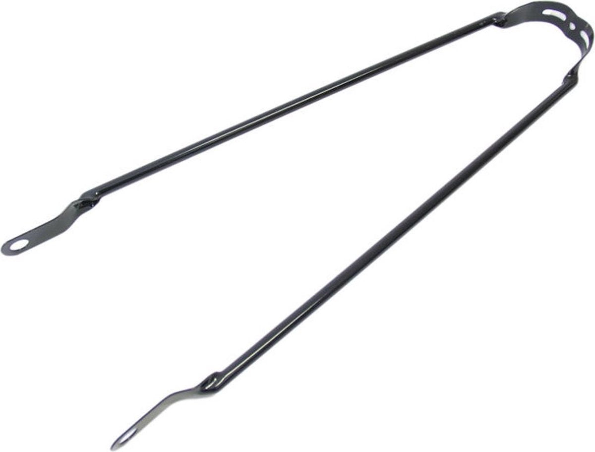 Spatbordstang 28 inch zwart tour - ZWART