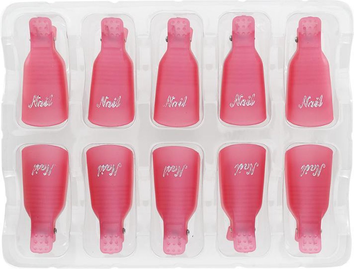 TOPCODE Cosmetics - Nail clips - #MCNC01 - roze