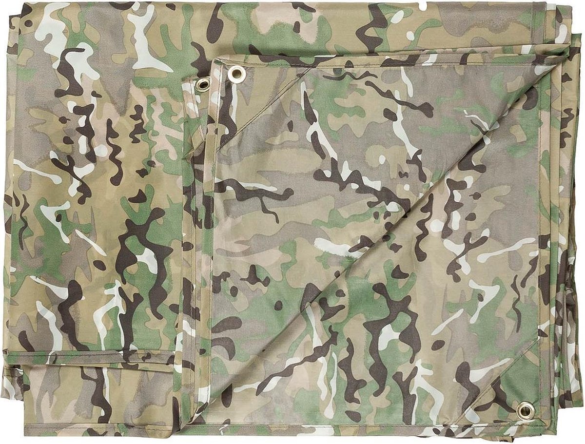 MFH - Leger Dekzeil  "Tarp" - Operation Camouflage - 300 x 400 cm