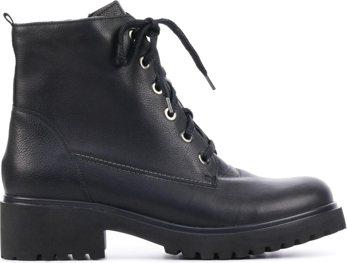 Waldlaufer Vrouwen Leer   / Laarzen / Damesschoenen 716801 - Zwart - maat 39.5