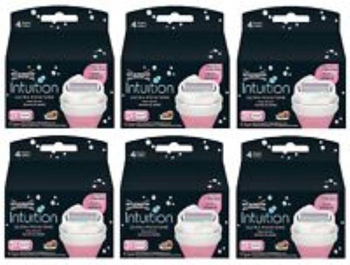 Wilkinson Intuition Ultra Moisture Navul Scheermesjes ***Beste Koop***  6 x 3 Stuks