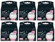Wilkinson Intuition Ultra Moisture Navul Scheermesjes ***Beste Koop***  6 x 3 Stuks
