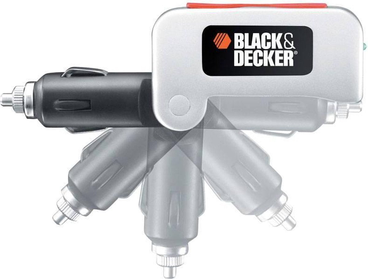 Black & decker bdpc10usb omvormer - usb - 12v-5v - 5w - 1