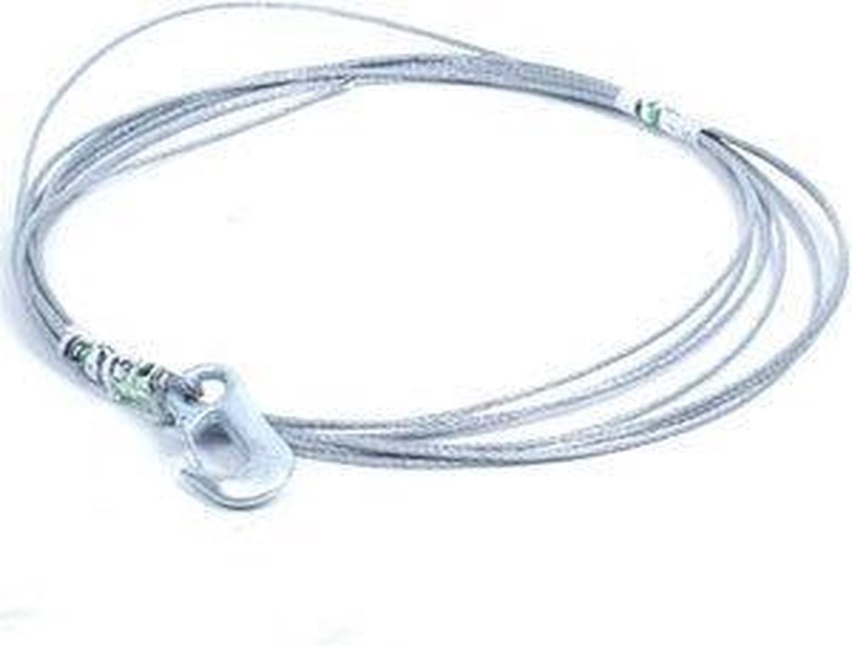 Lierkabel met haak (6 mm x 8