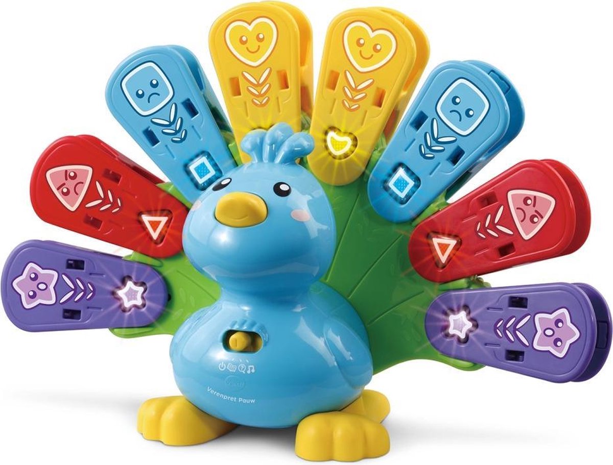 VTech Verenpret Pauw - Educatief Babyspeelgoed