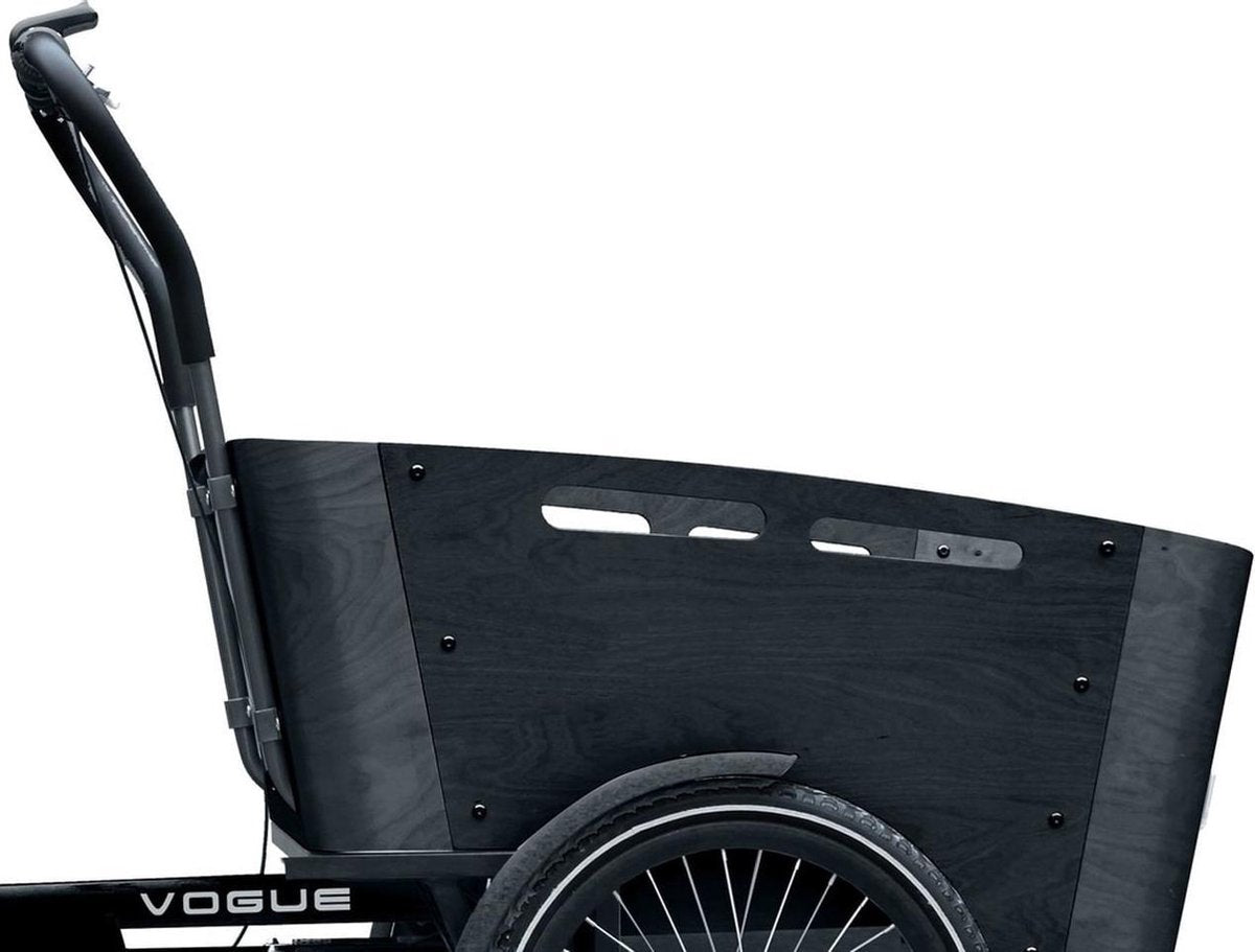 Vogue Carry bakfiets Midden motor Kangeroo 7V  matzwart