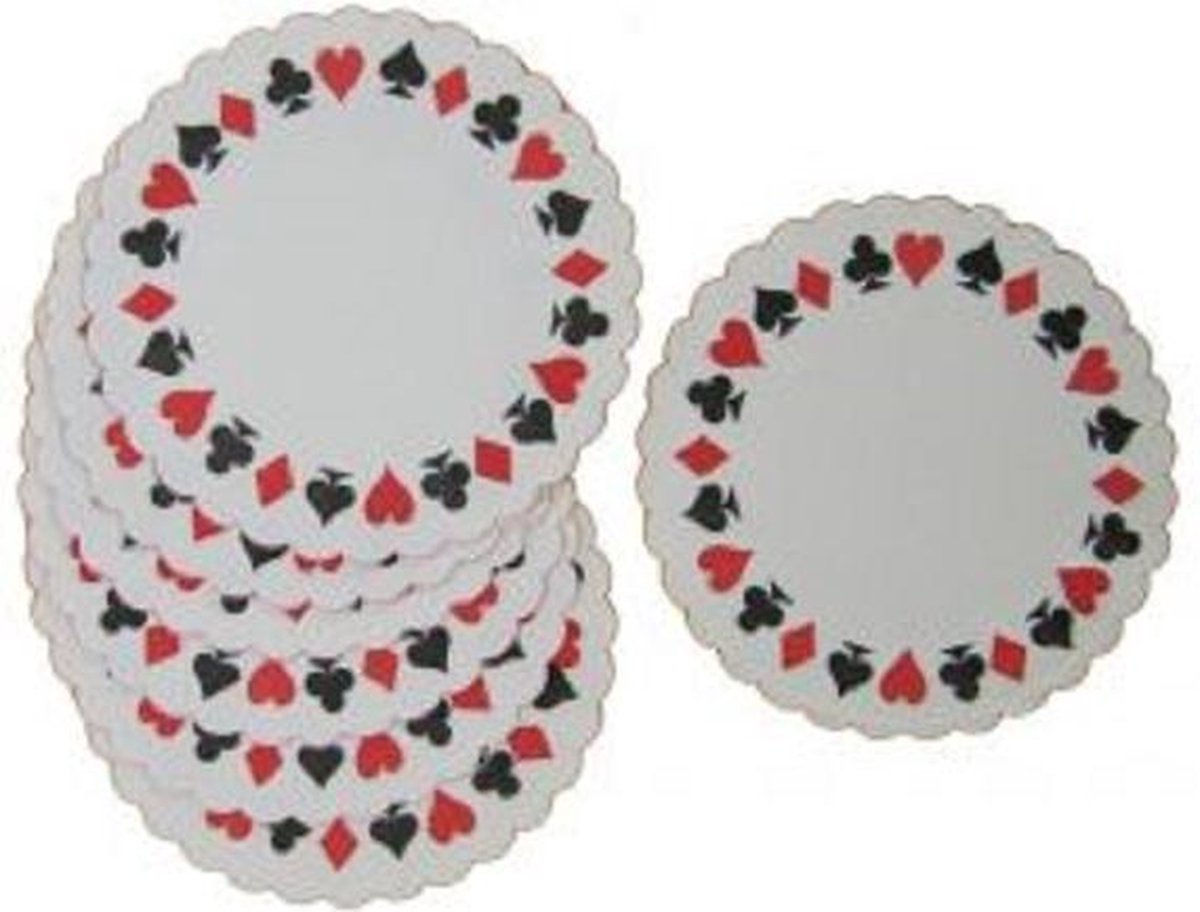Tissue onderzetters 20 stuks