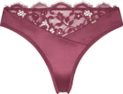 Hunkemöller NOIR Dames String Poppy - maat L