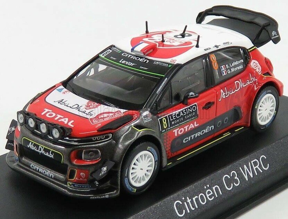 Citroen C3 WRC #8 Rally MonteCarlo 2017