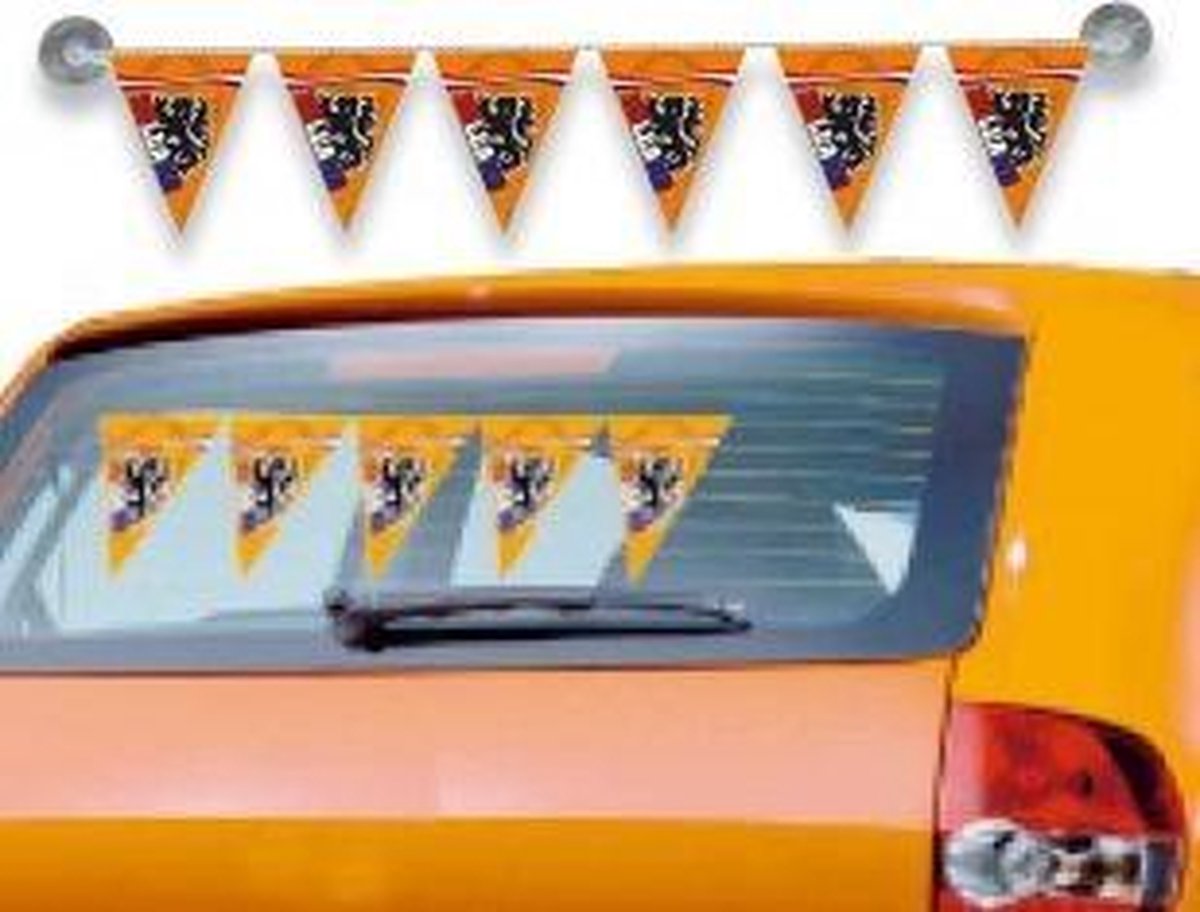 EK/WK Voetbal Raamvlag voor achter in de auto