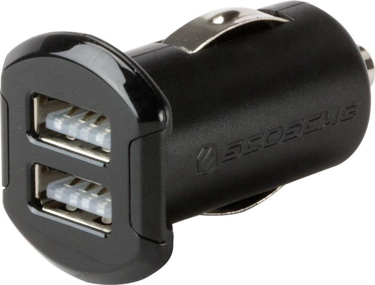 "Scosche RevoLT 12W + 12W Dual USB Auto Lader