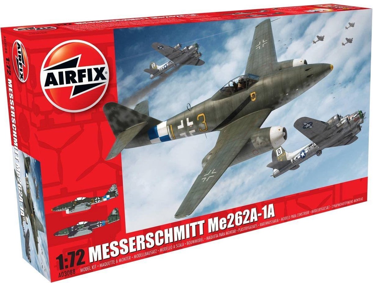 Airfix - Messerschmitt Me262a-1a *low Stock* (Af03088)