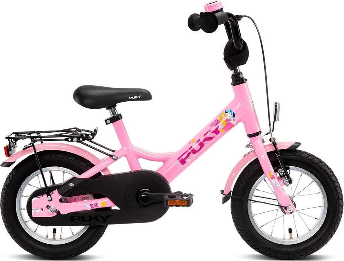 Puky Kinderfiets Vanaf 3 Jaar Youke 12 Roze - Inclusief Zijwielen