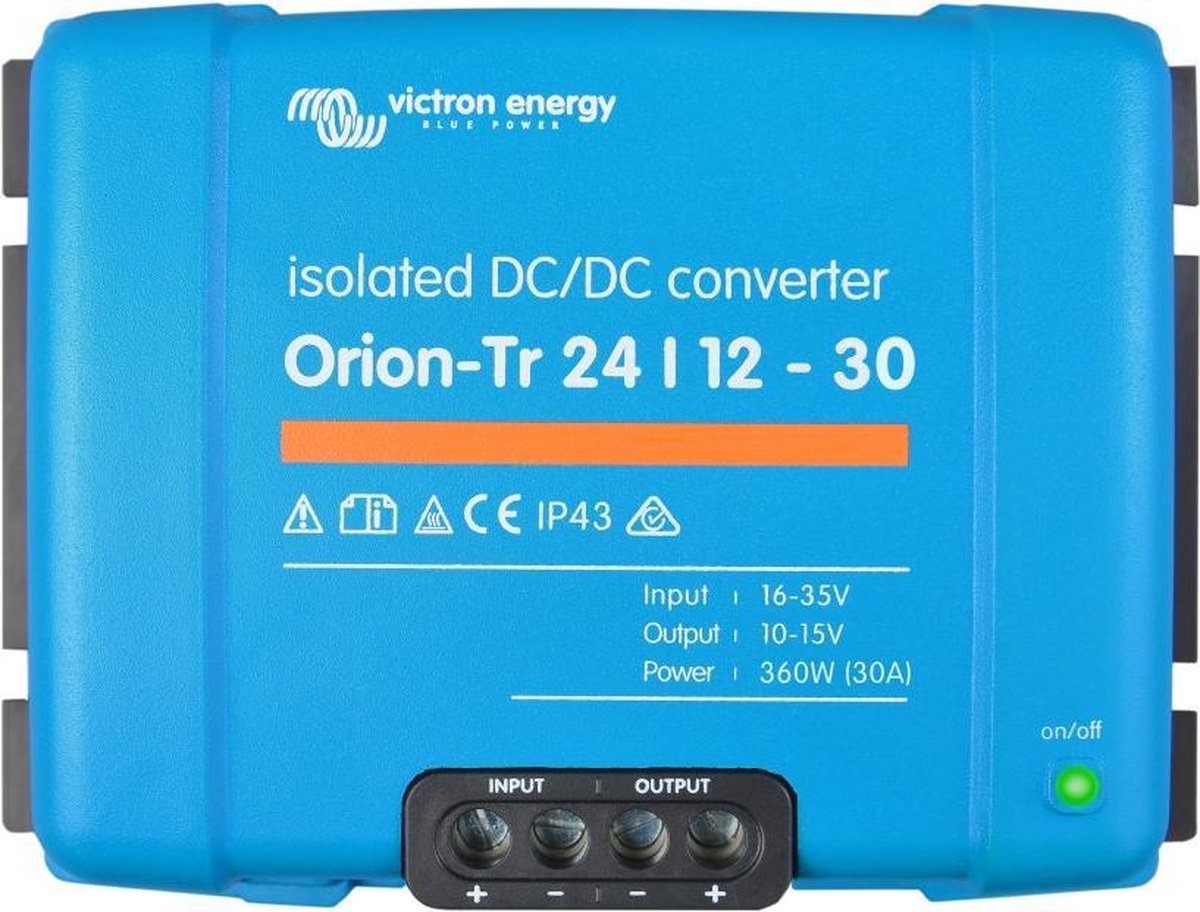 Victron Orion-Tr 24/12-30A (360W) Isolated DC-DC converter