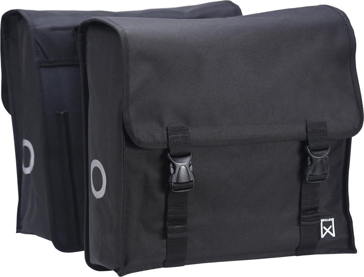 Willex Dubbele Fietstas XXL - 46L - Zwart