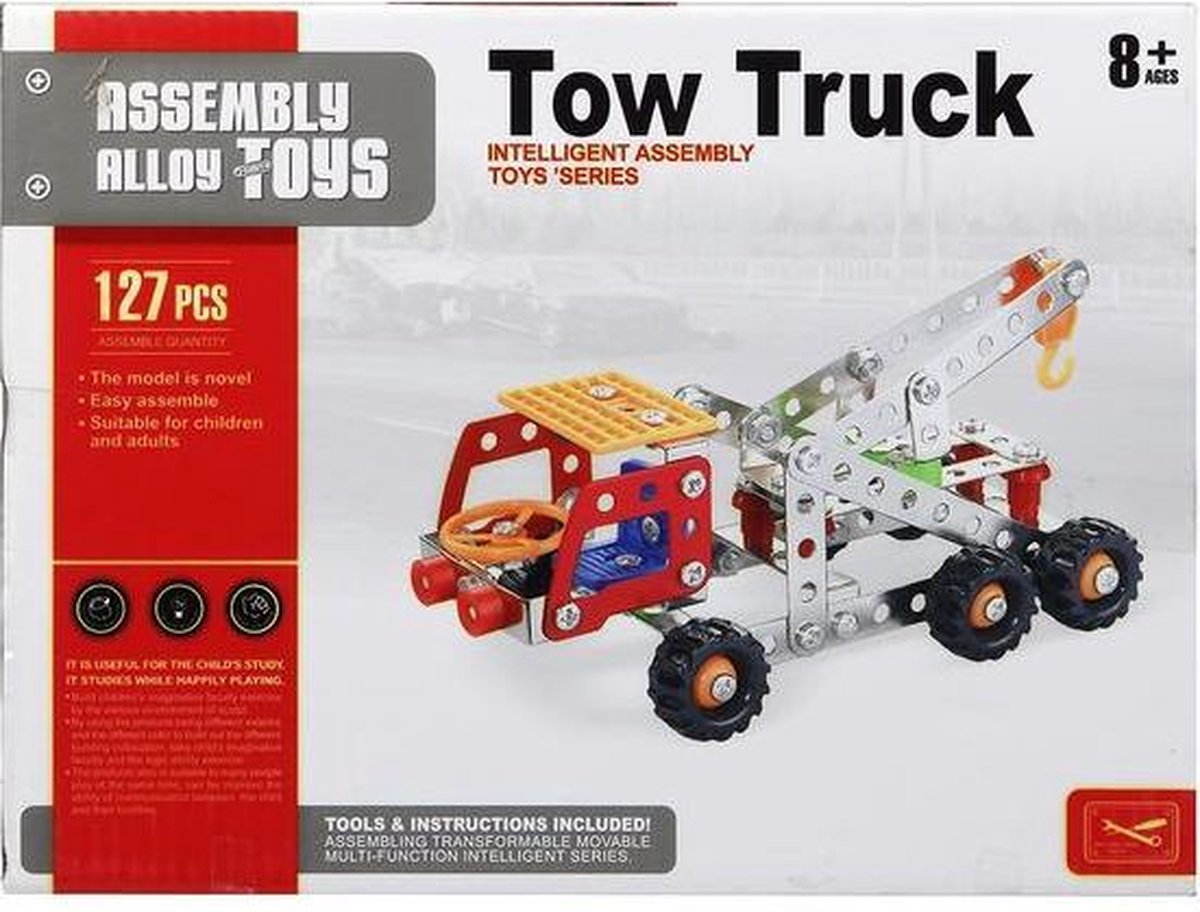 Bouwspel Kraanvrachtwagen 117608 (127 Pcs)