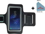 Samsung Galaxy S8 Zwart Sport Armband hoesje