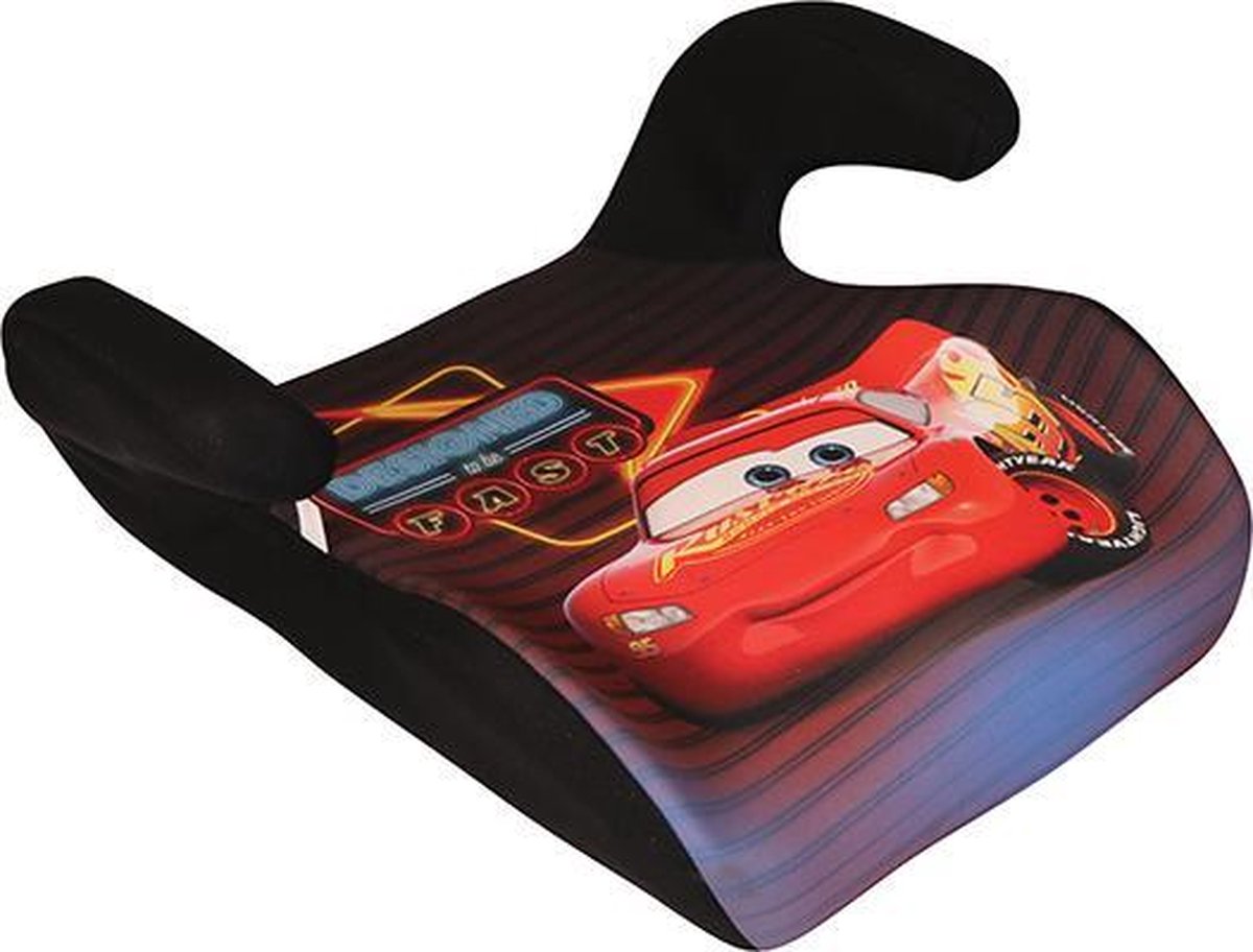 Auto Zitverhoger - Cars - Kinderzitje - Zwart/Wit - Groep 2 en 3