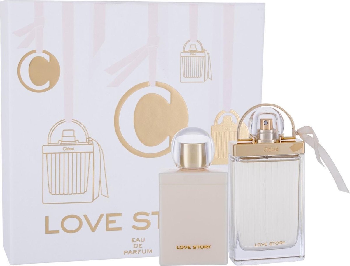 Chloe - Love Story Giftset Eau de parfum 75 Ml Body Lotion 100 Ml