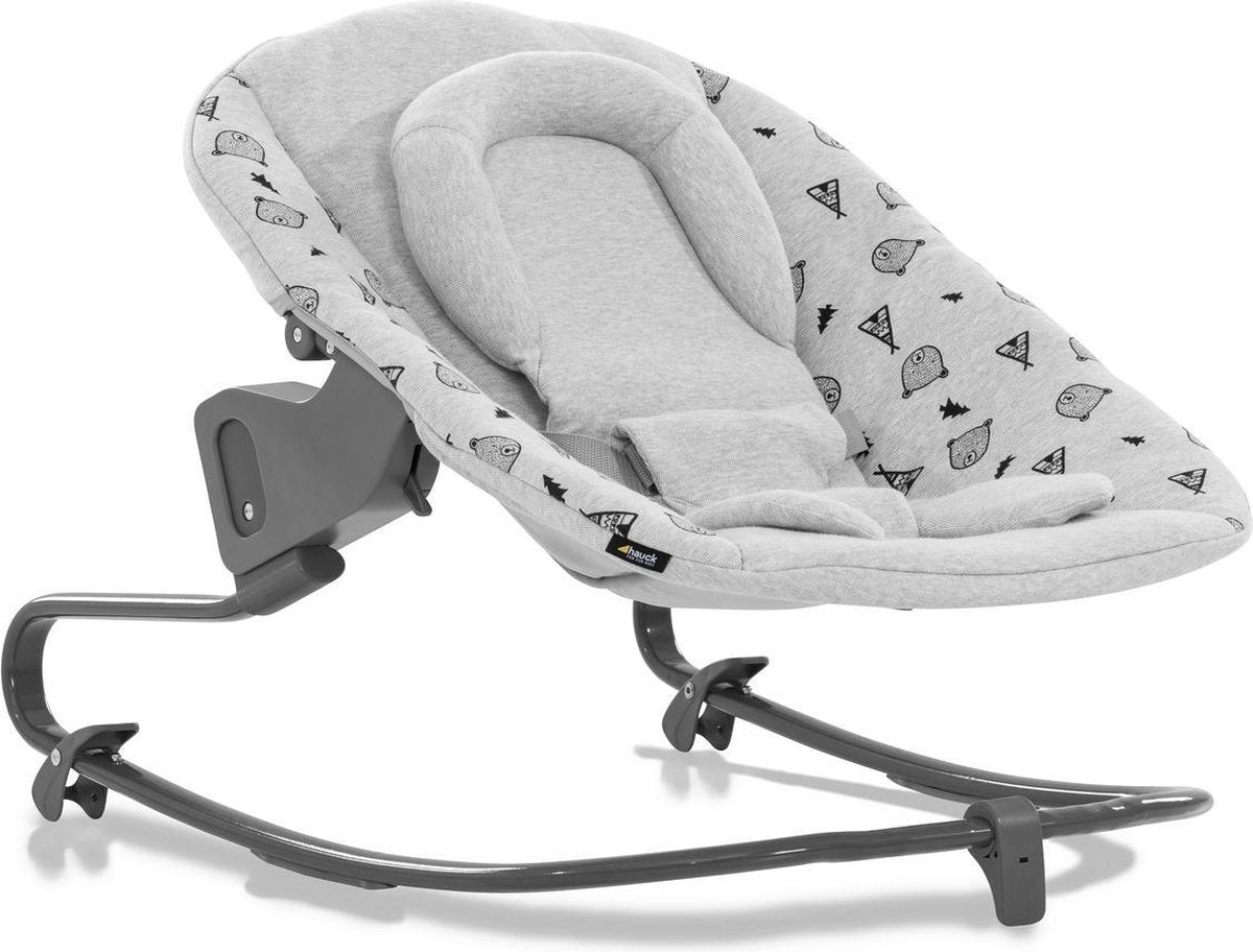 Hauck Alpha Bouncer Premium 2 in 1 Wipstoeltje - Nordic Grey