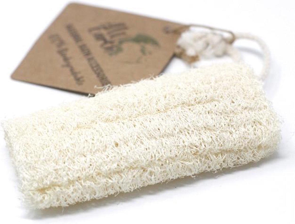 Natuurlijke Loofah lichaams peeling Scrub on Rope
