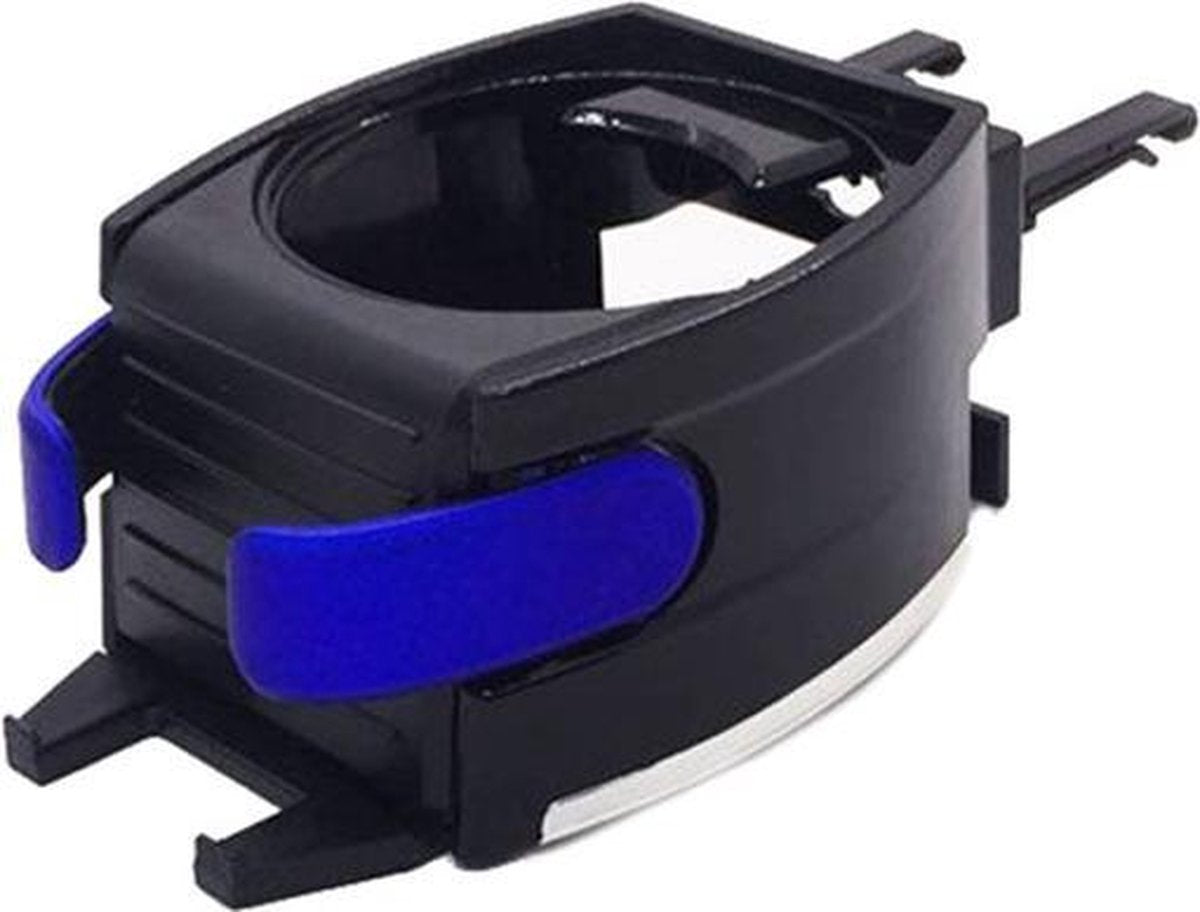 2 in 1 Bekerhouder & Telefoonhouder - Auto bekerhouder - Fleshouder - Koffie houder - Blikjeshouder - Blauw -10x8.5x5.8cm.