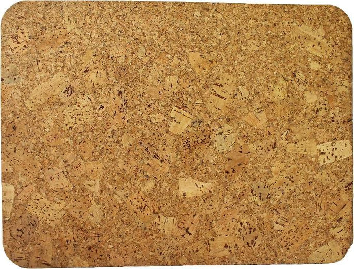 Placemats - kurk - vegan - duurzaam - origineel - recyclebaar - fijne schors - vlokken