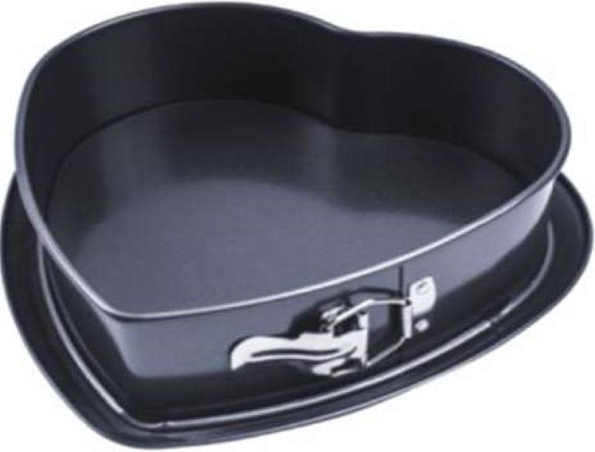 YILTEX – Springvorm / Springvorm Hart / Bakvorm / Bakvorm Hart – 29.5cm – Zwart
