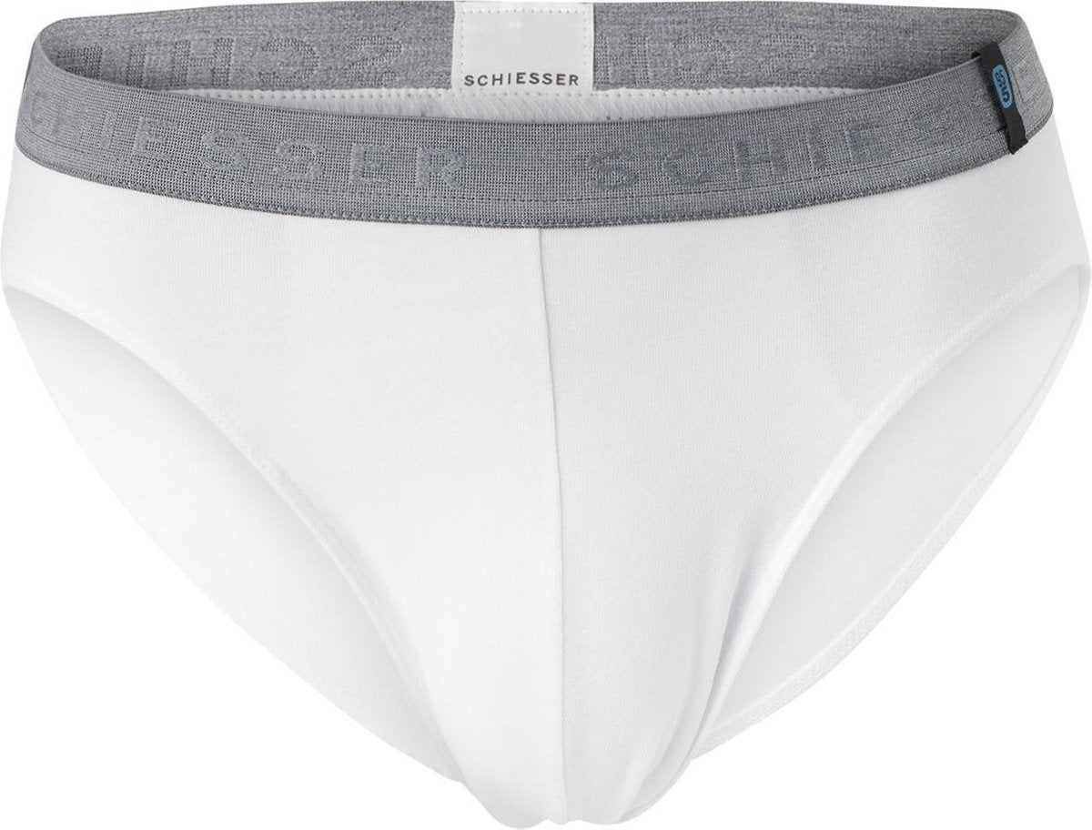 SCHIESSER 95/5 rioslip (1-pack) - wit -  Maat: XL