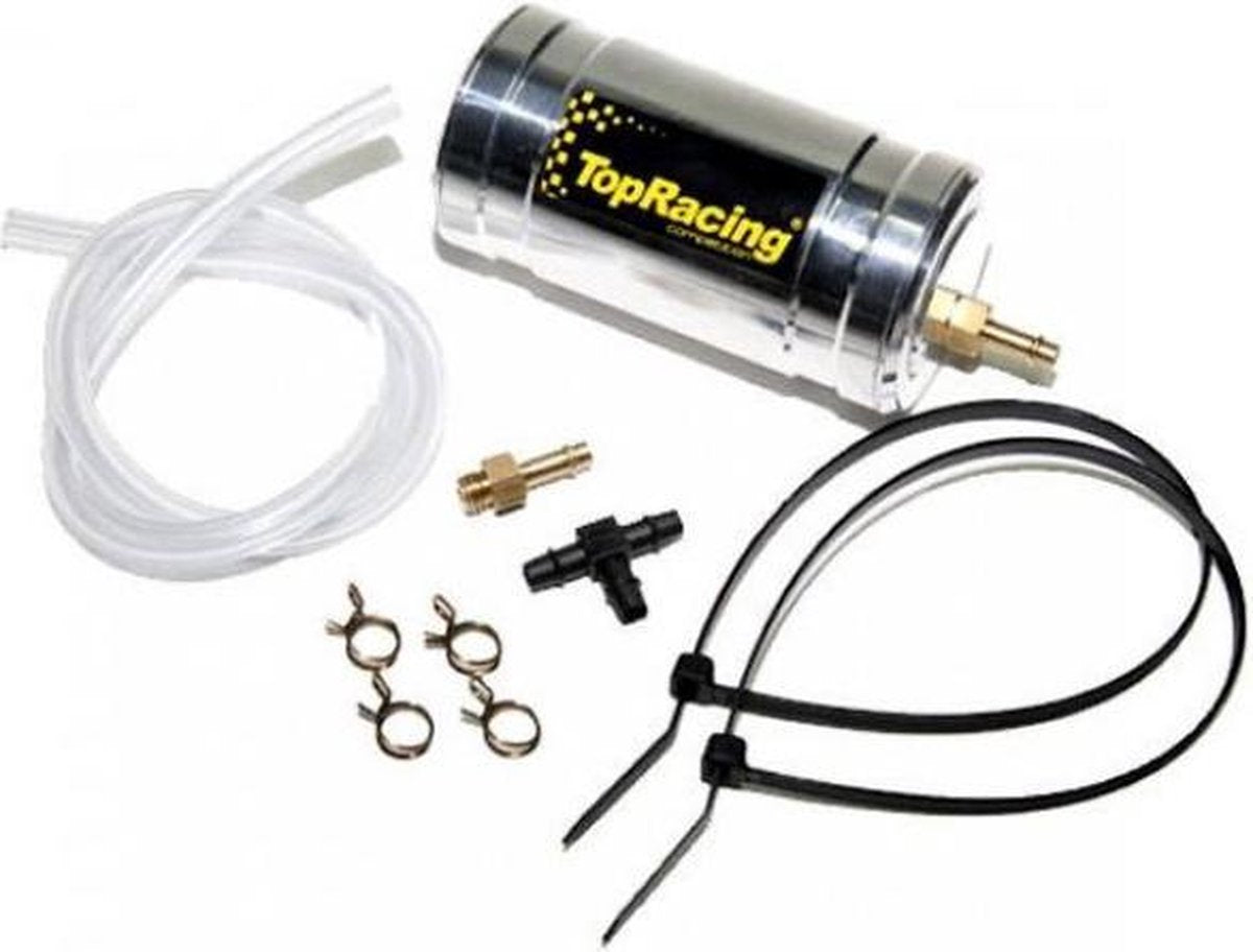 Powerbox Top Racing Universeel - zilver