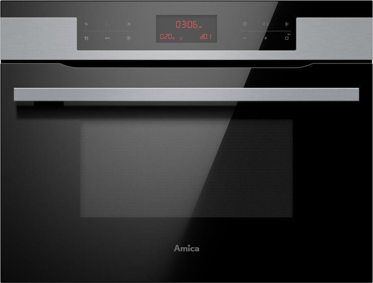 Amica AMMB44E2GCIX - Inbouw  Combi Microgolf - Hetelucht - Grill 1750W - X-type