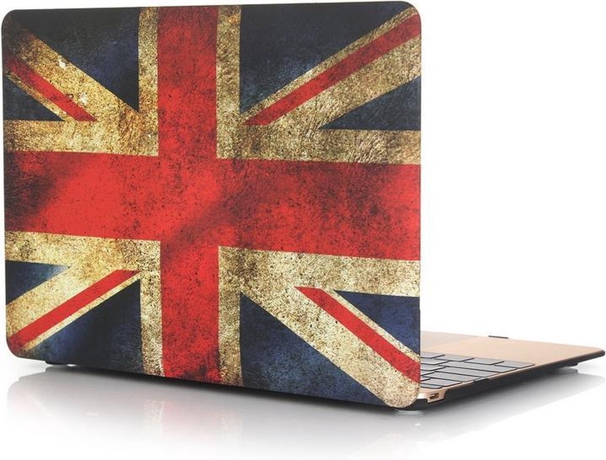 Mobigear Hard Case Frosted UK Vlag voor Apple MacBook 12 inch