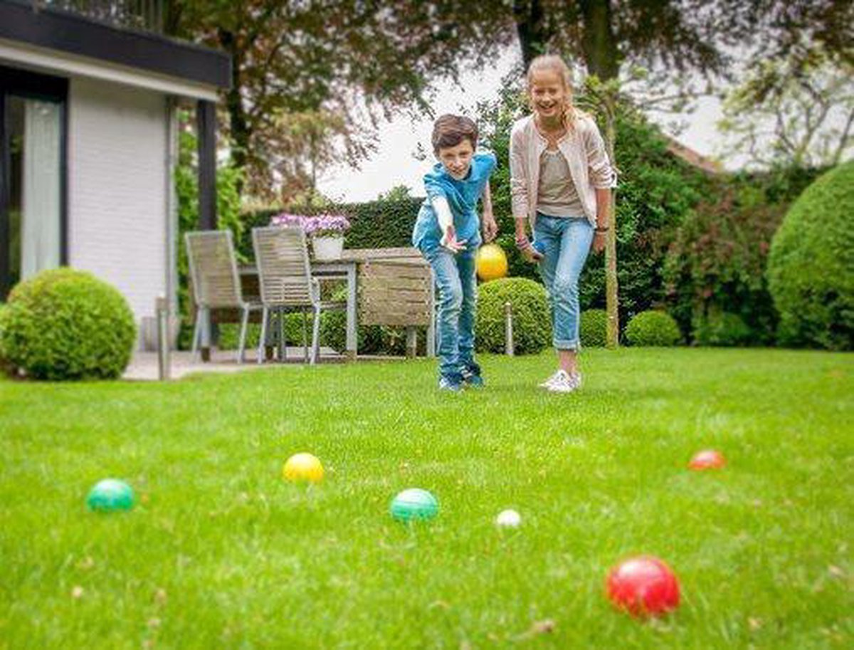 Jeu De Boules 80mm 6 Ballen In Houder